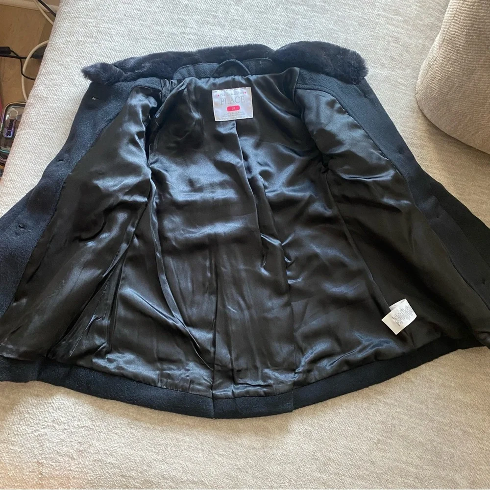 The Children's Place Black Pea Coat